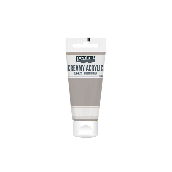 Kremasta polusjajna akrilna boja Pentart 200 ml - izaberi nijansu — slika 24