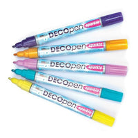 Kreul svjetlucavi marker DecoPen u raznim nijansama za dekorisanje papira, stakla i drveta.