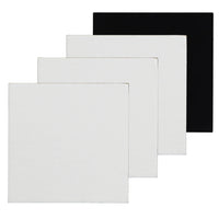 Kvadratno platno na lepenki s magnetom Phoenix 7,5 x 7,5 cm, 4 kom.