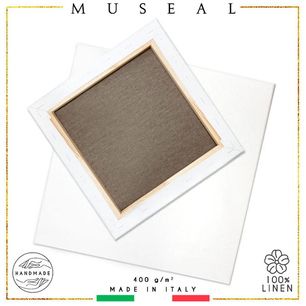 Laneno slikarsko platno na okviru MUSEAL - odaberite dimenziju — slika 1