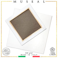 Laneno slikarsko platno na okviru MUSEAL - odaberite dimenziju — slika 1