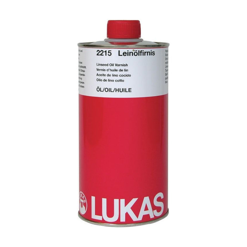 Laneno ulje sa sikativom LUKAS za uljane boje 1000 ml