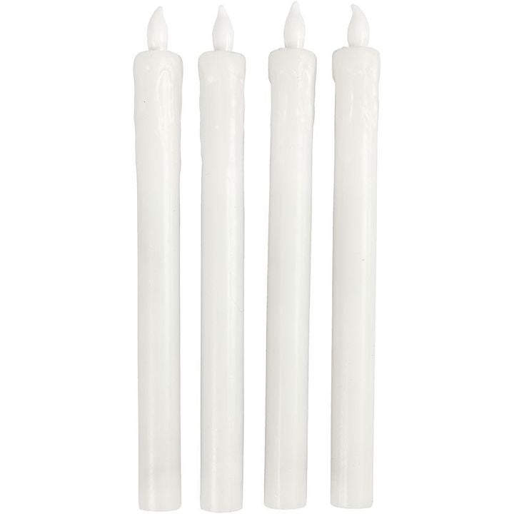 LED visoke svijeće 24.5 cm - set od 4 kom — slika 2
