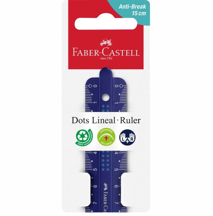 Lenjir Dots flexi u različitim dužinama, savitljiv i otporan na lomljenje.