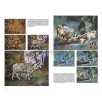 Kistovi Leonardo Collection 13 Životinje pored platna sa motivom životinje.