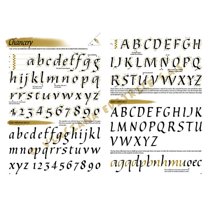 Leonardo Collection 37 Kaligrafija set sa drvenim perom i mastilom.