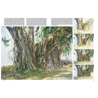 Uputstvo za sjenčenje stabala iz Leonardo Collection 45 Drveće i lišće.