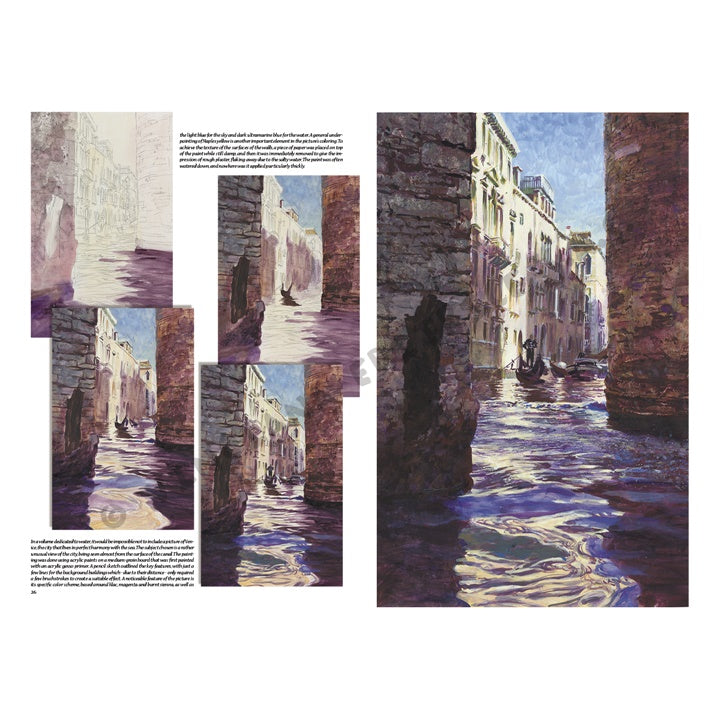 Set Leonardo Collection 46 Voda kistova različitih veličina za rad sa vodenim bojama.