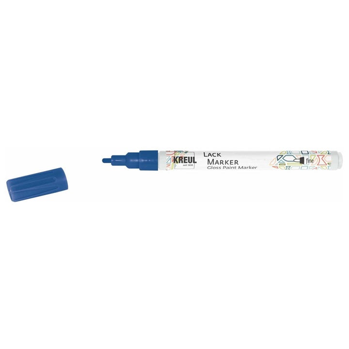 Sjajni lak marker Kreul fine – plava