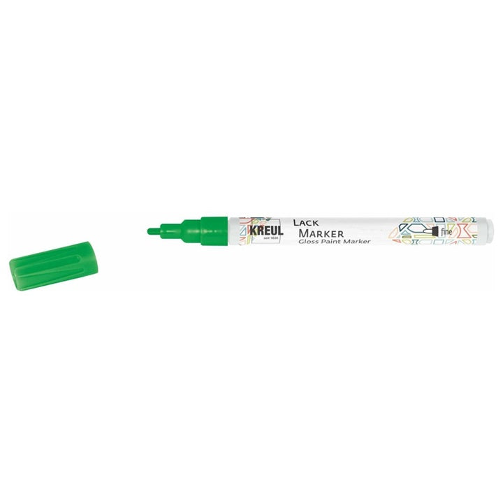 Sjajni lak marker Kreul fine – zelena