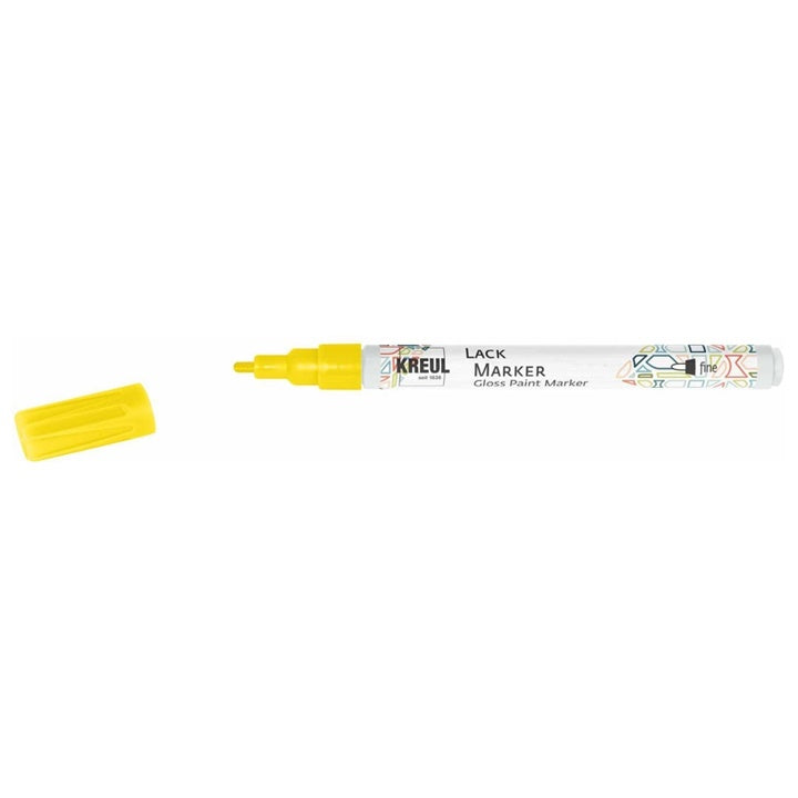 Sjajni lak marker Kreul fine – žuta
