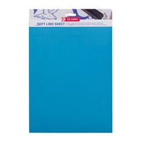 Linoleum blue soft 23 x 30 cm — slika 1