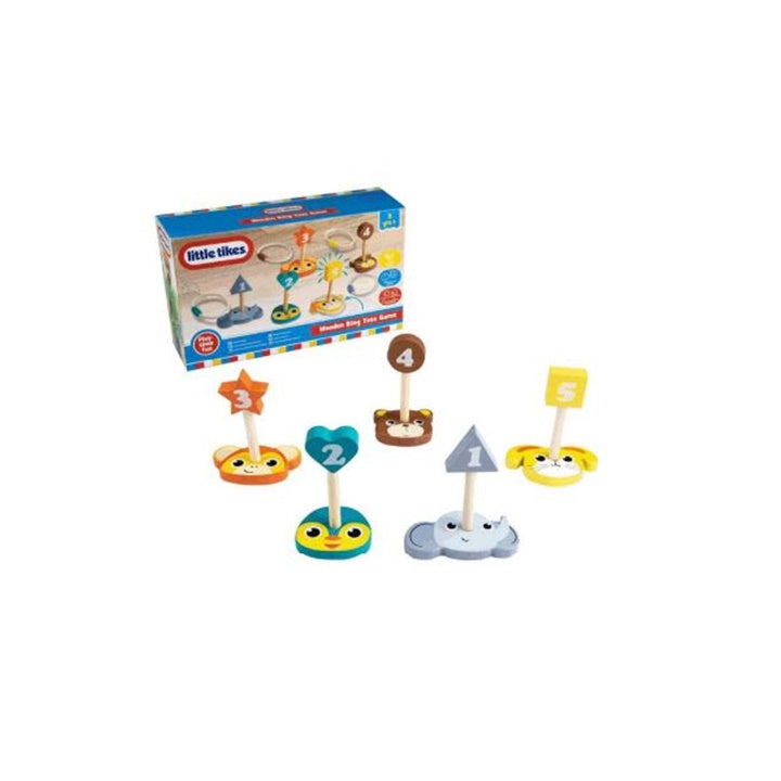 LITTLE TIKES drvena igra bacanja prstenova — slika 2