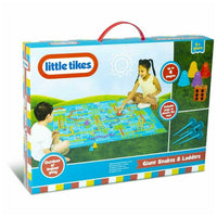 Little Tikes igra Zmije i ljestve, društvena igra za djecu sa šarenom pločom i figuricama.