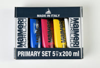 Maimeri Acrilico set akrilnih boja Primary 200 ml