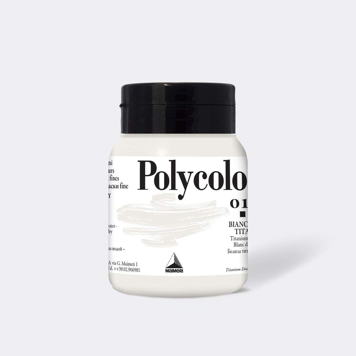 Fina akrilna boja MAIMERI Polycolor 500 ml – Titanijum bijela