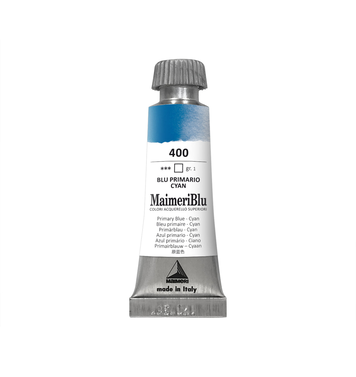 Profesionalna akvarel boja MAIMERI Maimeri Blu 12 ml – Primarna plava cijan