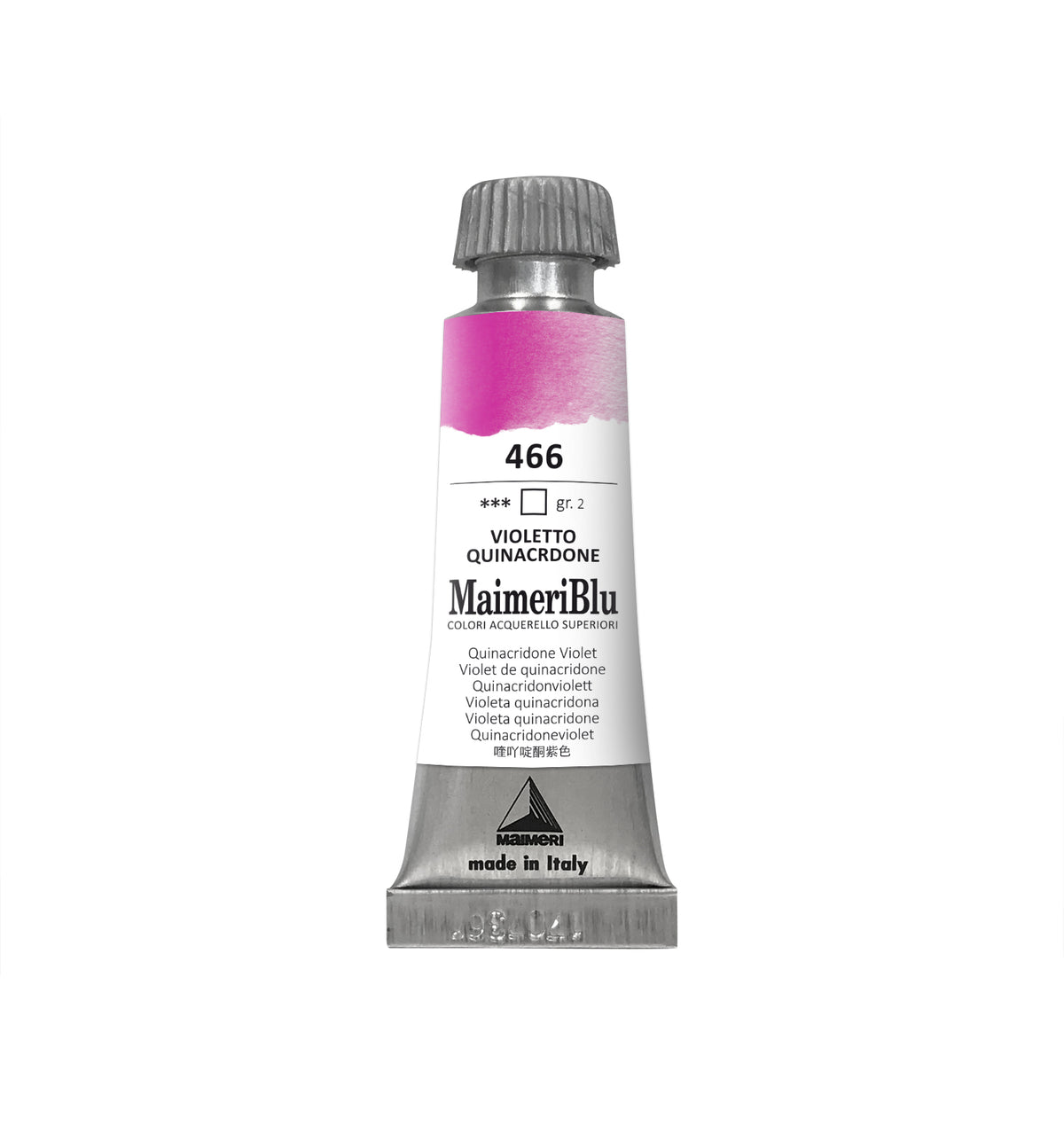 Profesionalna akvarel boja MAIMERI Maimeri Blu 12 ml – Kvinakridon ljubičasta
