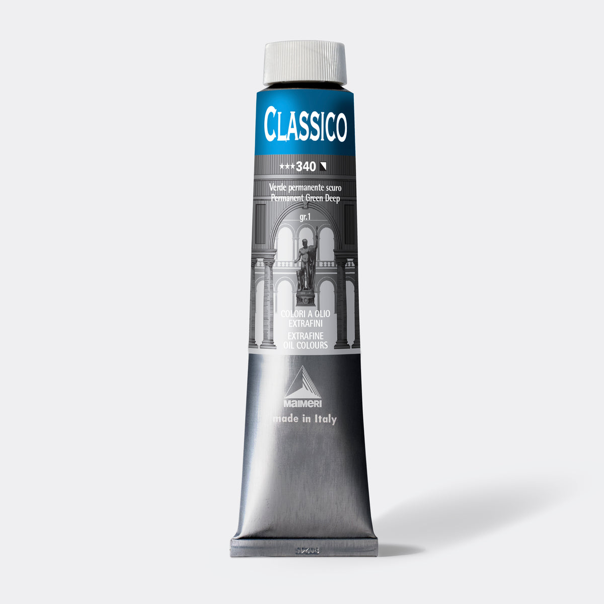 Fina uljana boja Maimeri Classico 200 ml – Permanentna zelena tamna