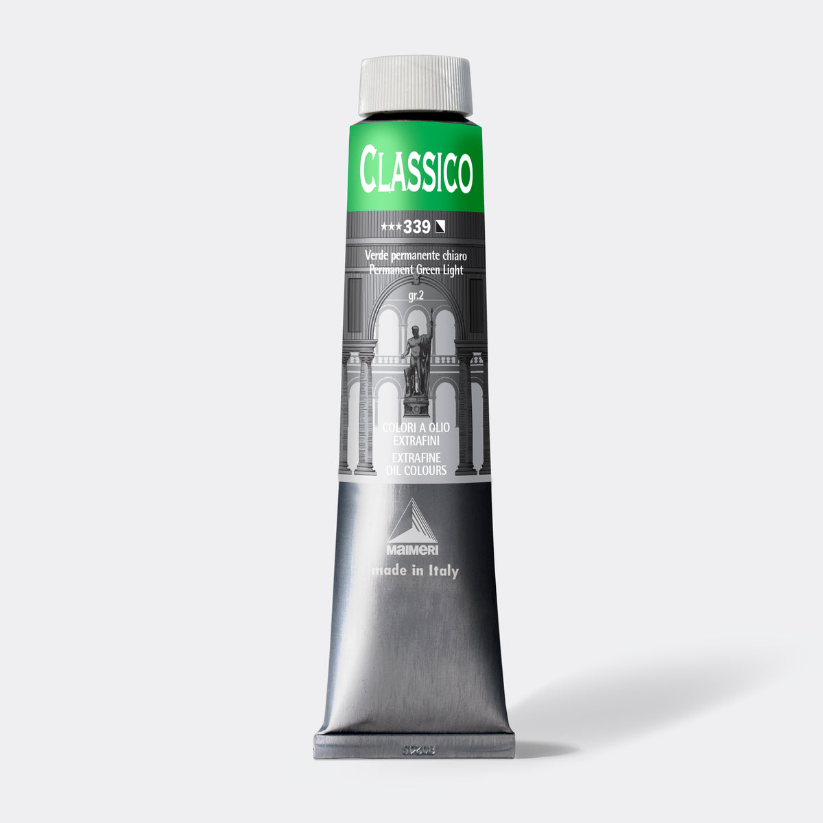 Fina uljana boja Maimeri Classico 200 ml – Permanent zelena svijetla