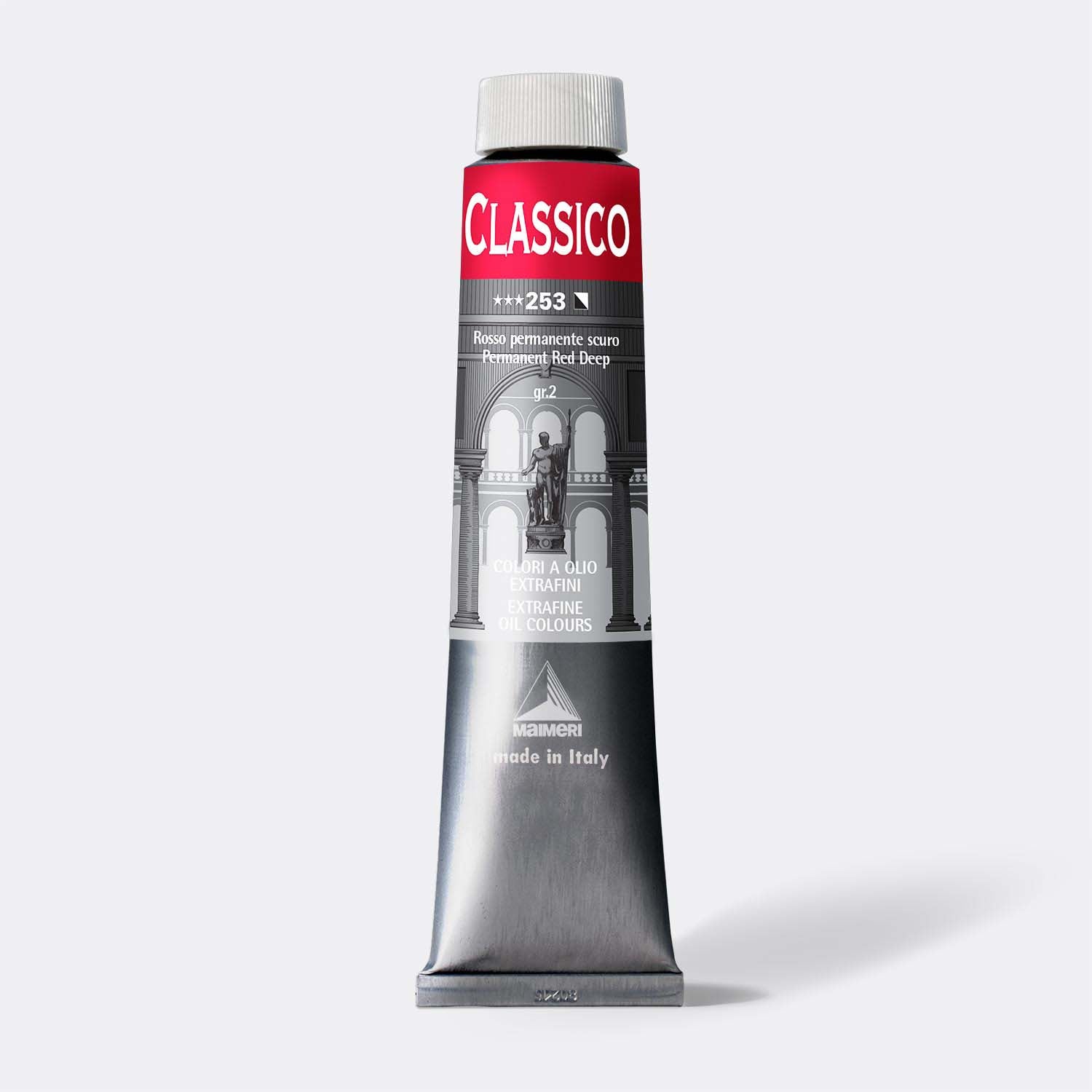 Fina uljana boja Maimeri Classico 200 ml – Permanentna crvena tamna