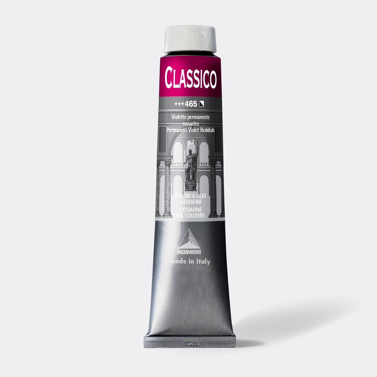 Fina uljana boja Maimeri Classico 200 ml – Permanent ljubičasta crvenkasta