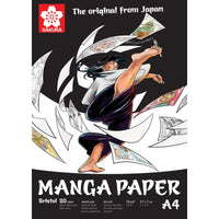 Manga blok SAKURA 250 g/m² A5 – A3 - 20 listova