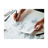 Manga Layout blok CLAIREFONTAINE 100 g/m² A5 – A3 - 50 listova