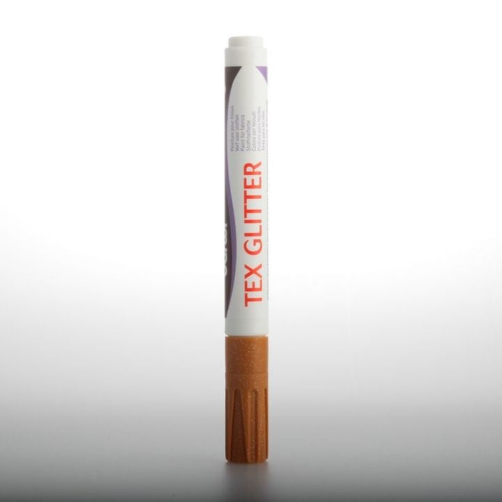 Markeri za tekstil DARWI TEX glitter 6ml - izaberite boju — slika 2