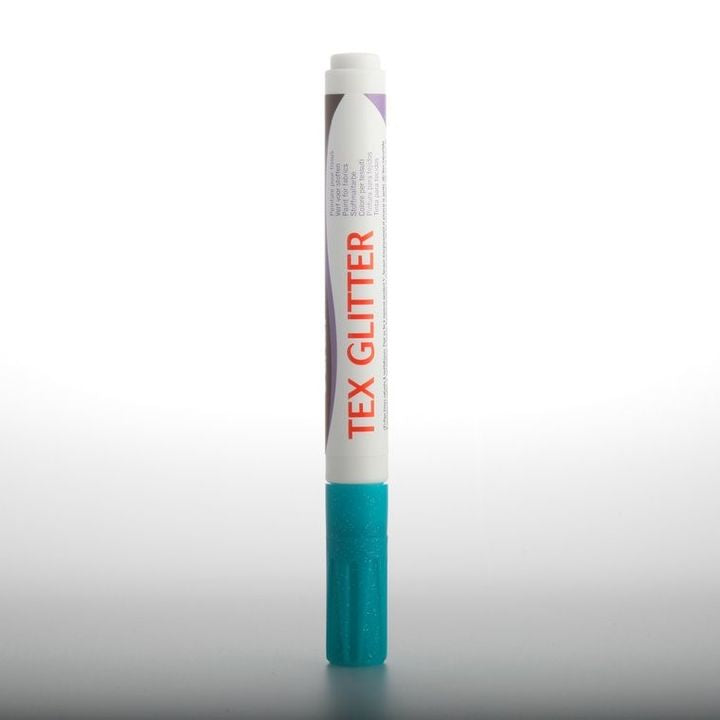 Markeri za tekstil DARWI TEX glitter 6ml - izaberite boju — slika 6