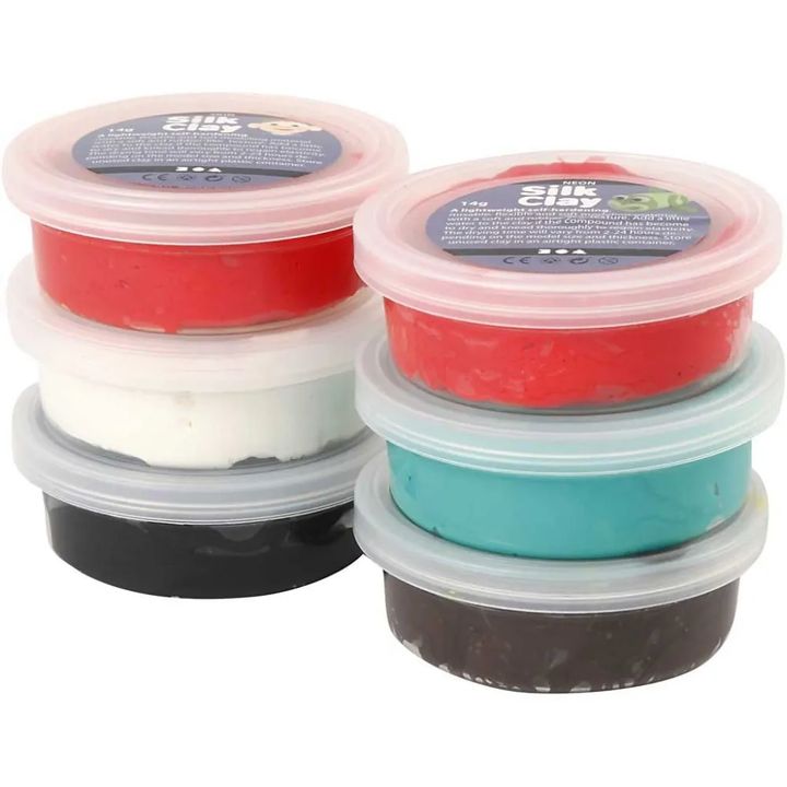 Masa za modeliranje Silk Clay Nova godina 6 x 14 g — slika 2