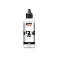 Bočica maskirnog medija za tekstil od 80 ml za zaštitu površina pri slikanju.