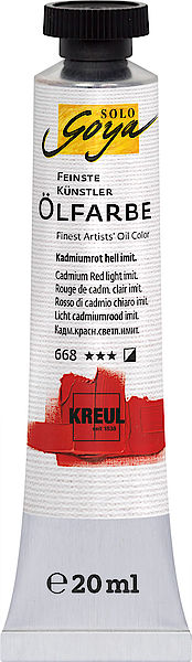 Uljana boja Finest Artists Solo Goya 20 ml - izaberite nijansu – Indian žuta imit.