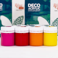 Mat akrilna boja za dekoraciju, 9x20ml ROSA TALENT — slika 4