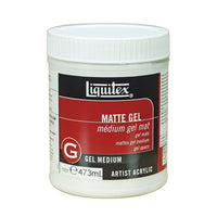 Mat gel medium Liquitex 473 ml