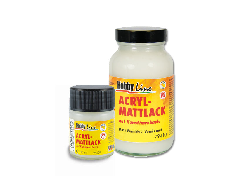 Matirani akrilni lak 50 / 250 ml na bazi sintetičke smole Hobby art Line — slika 3