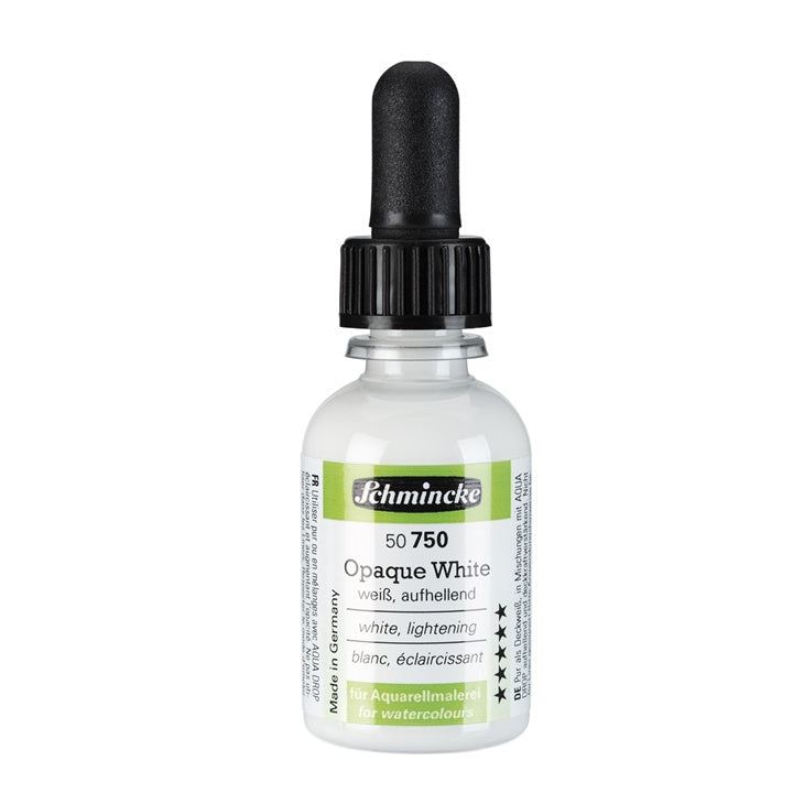 Medium Opaque bijela za vodene boje 30 ml — slika 1