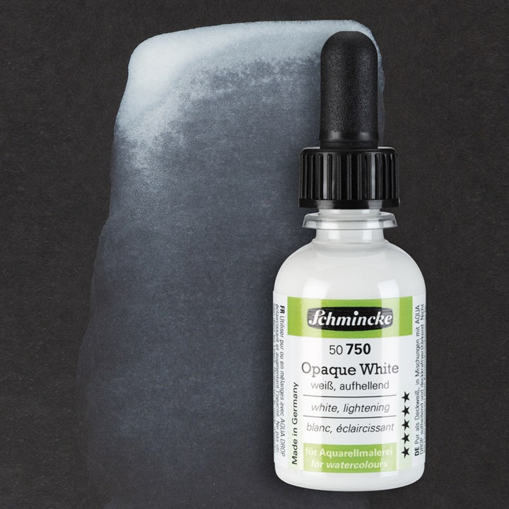 Medium Opaque bijela za vodene boje 30 ml — slika 2