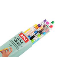 Mehaničke bojice APLI Color Click, 12 kom sa zamjenskim minama i rezačem