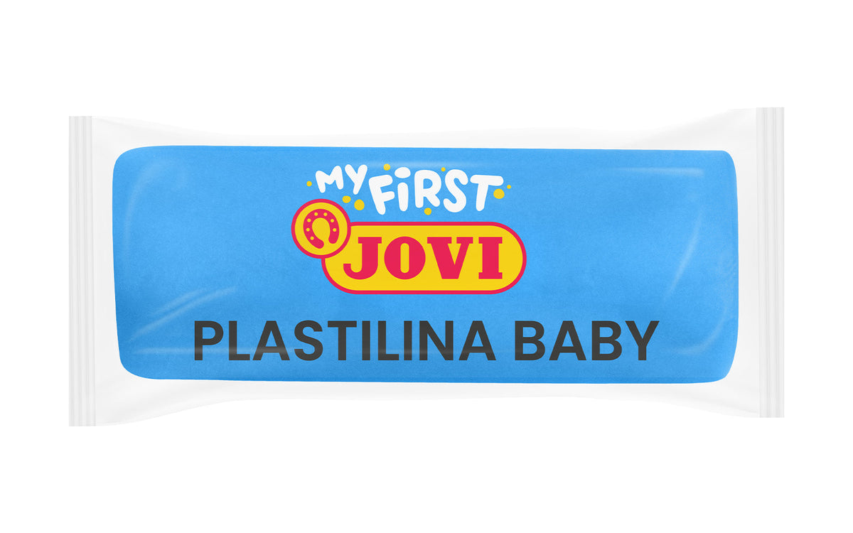 Meka prirodna plastelina JOVI My First 38 g plava
