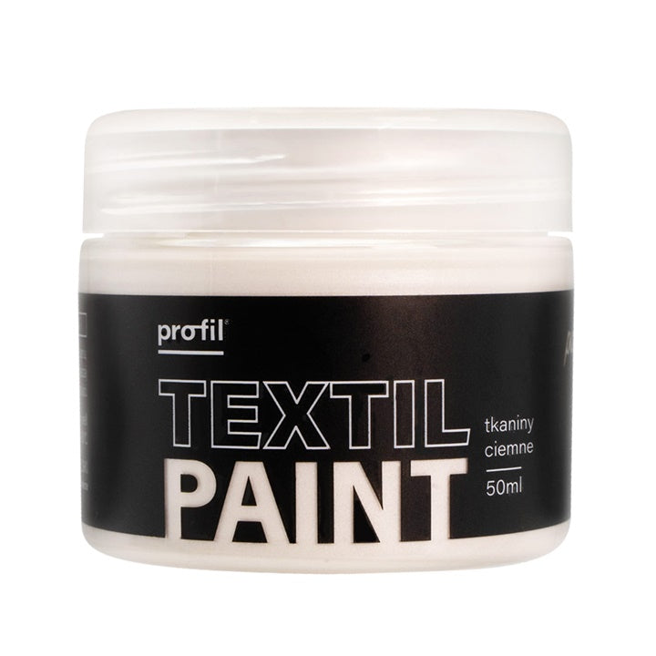 Metalik boja za tamni tekstil Profil 50 ml - izaberi nijansu – 04 - svijetlo srebrena