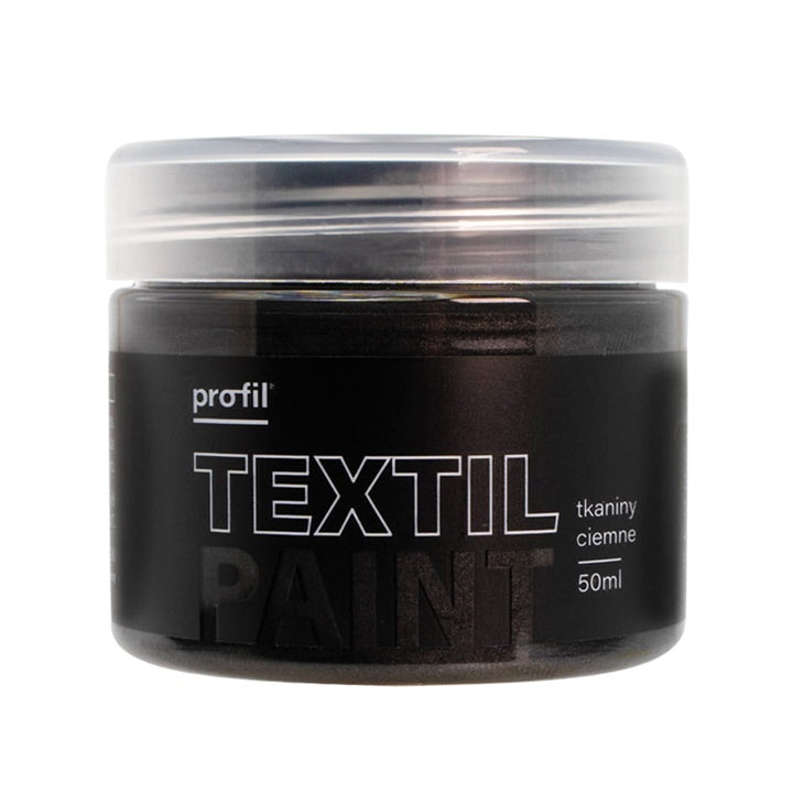 Metalik boja za tamni tekstil Profil 50 ml - izaberi nijansu – 05 - onyx