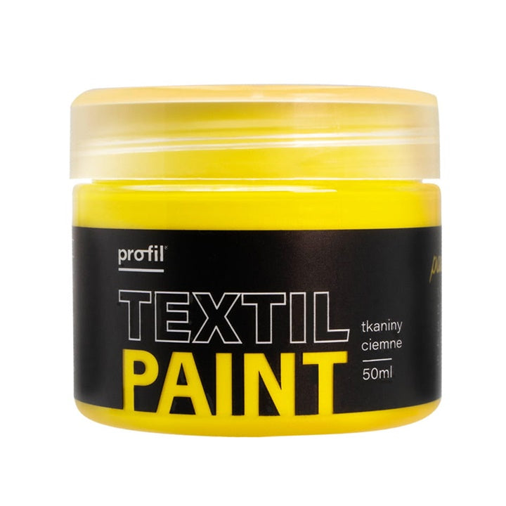 Metalik boja za tamni tekstil Profil 50 ml - izaberi nijansu – 06 - limun