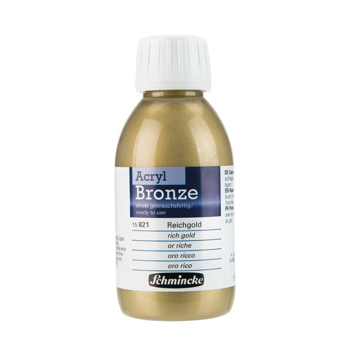 Metalik bronca Acryl-Bronze Schmincke 150 ml – 821 intenzivno zlatna