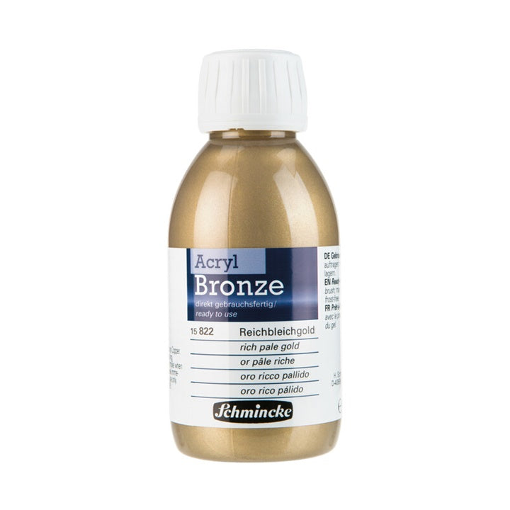 Metalik bronca Acryl-Bronze Schmincke 150 ml – 822 svijetlo zlatna intenzivna