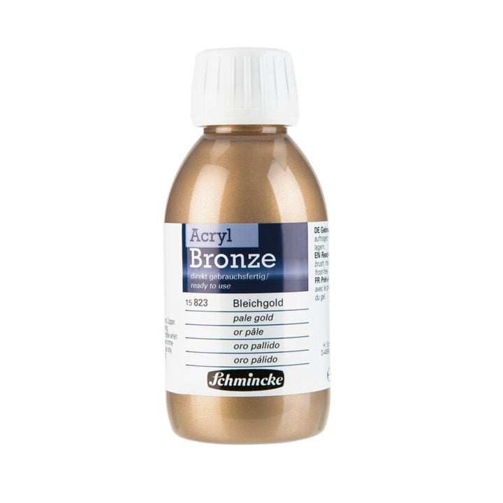 Metalik bronca Acryl-Bronze Schmincke 150 ml – 823 svijetlo zlatna
