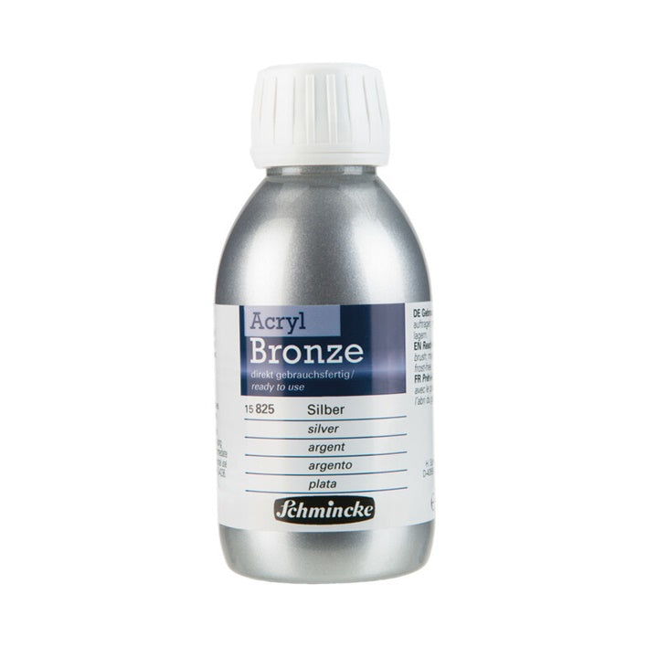 Metalik bronca Acryl-Bronze Schmincke 150 ml – 825 srebrena