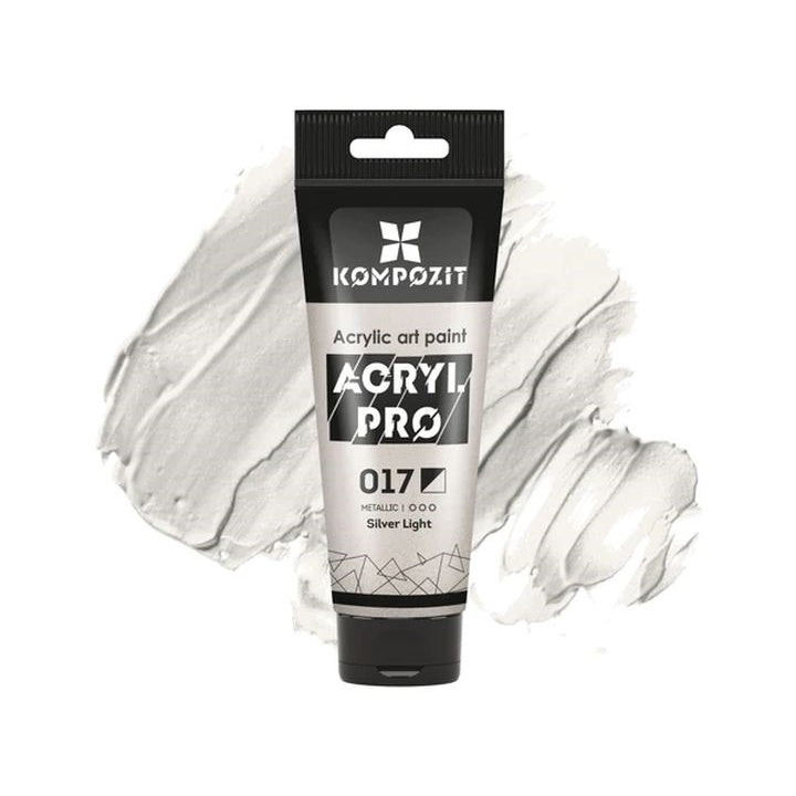 Metalik akrilna boja ACRYL PRO ART Kompozit 75 ml, zelena nijansa