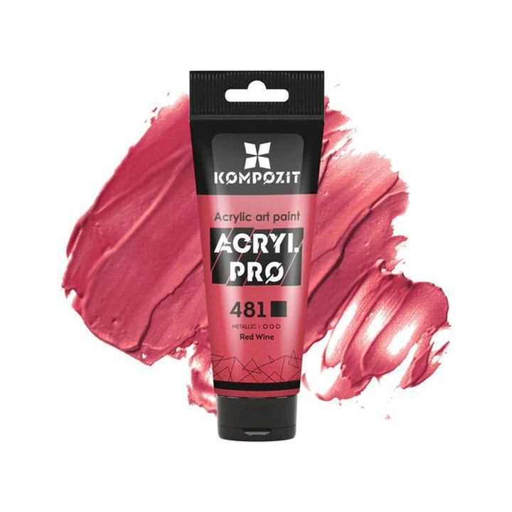 Metalik akrilna boja ACRYL PRO ART Kompozit 75 ml, boja starog zlata