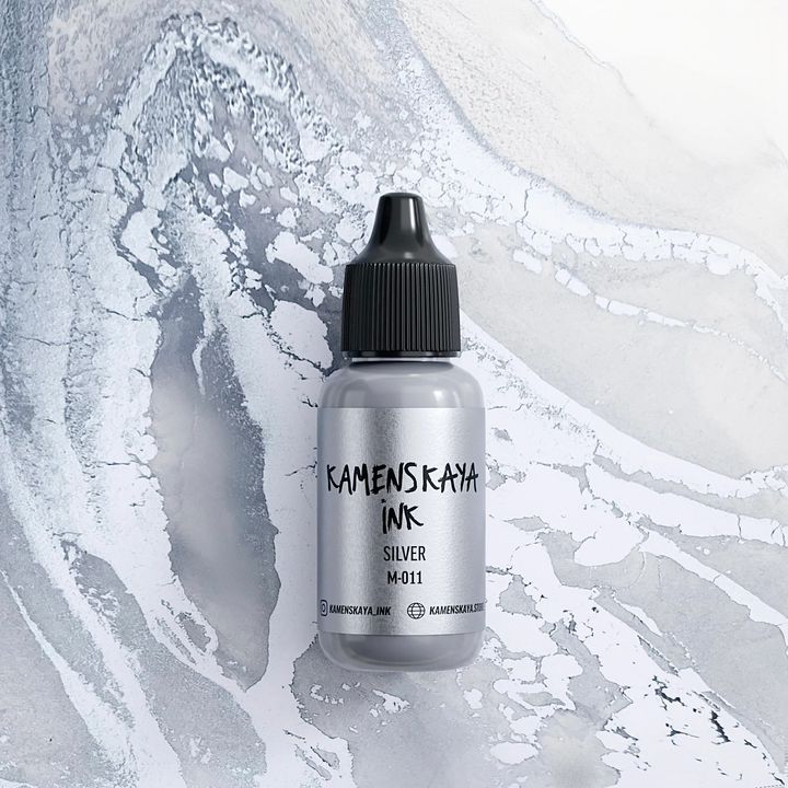 Metalik alkoholna tinta KAMENSKAYA 15 ml — slika 2